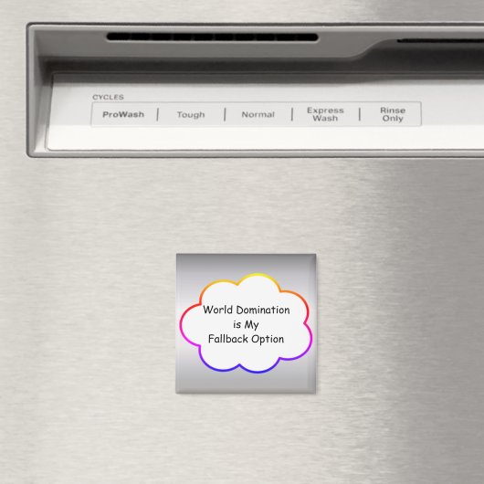 World Domination Magnet (Insitu (Vaatwasser))