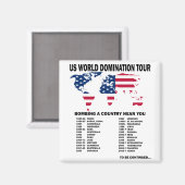 World Domination Tour Magneet (Voorkant / Achterkant)