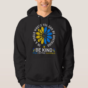 World Down Syndrome Day 2022 Be-down Syndrome Hoodie