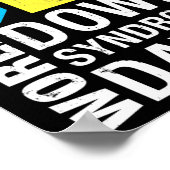 World Down Syndrome Day 21 maart Poster (Hoek)