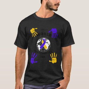 World Down Syndrome Day Awareness 21 maart T-shirt