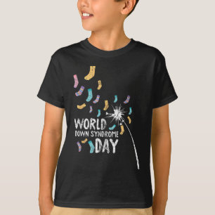 World Down Syndrome Day Awareness Mam Dad Toddler T-shirt