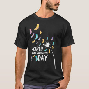 World Down Syndrome Day Awareness Mam Dad Toddler T-shirt