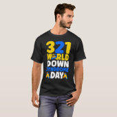 World Down Syndrome Day Awareness March 21 T-shirt (Voorkant volledig)