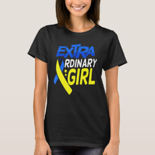 World Down Syndrome Day Awareness Socks 21 maart 1 T-shirt