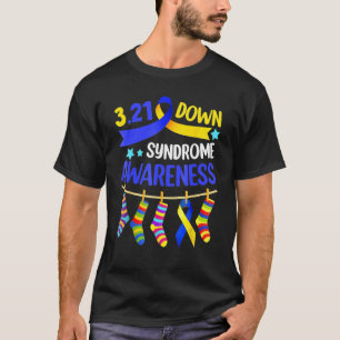 World Down Syndrome Day Awareness Socks 21 maart 1 T-shirt
