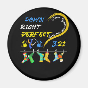 World Down Syndrome Day Awareness Socks 21 maart Magneet