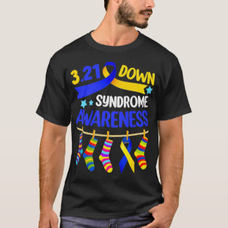 World Down Syndrome Day Awareness Socks 21 maart P T-shirt