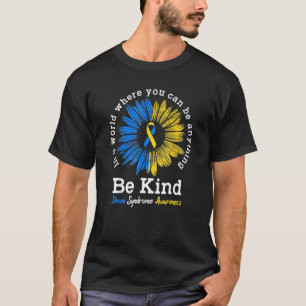 World Down Syndrome Day Awareness Socks 21 maart T-shirt