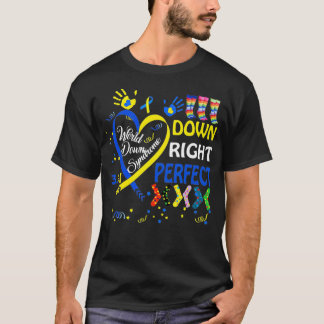 World Down Syndrome Day Awareness Socks T 21 Marc T-shirt