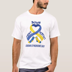 World Down Syndrome Day Awareness Socks T-shirt 21