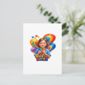 World Down Syndrome Day Briefkaart (Staand voorkant)