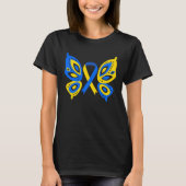 World Down Syndrome Day Butterfly T-shirt (Voorkant)