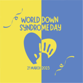 World Down Syndrome Day Custom-Cut Vinyl Sticker