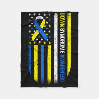 World Down Syndrome Day, Down Syndrome Awareness Fleece Deken