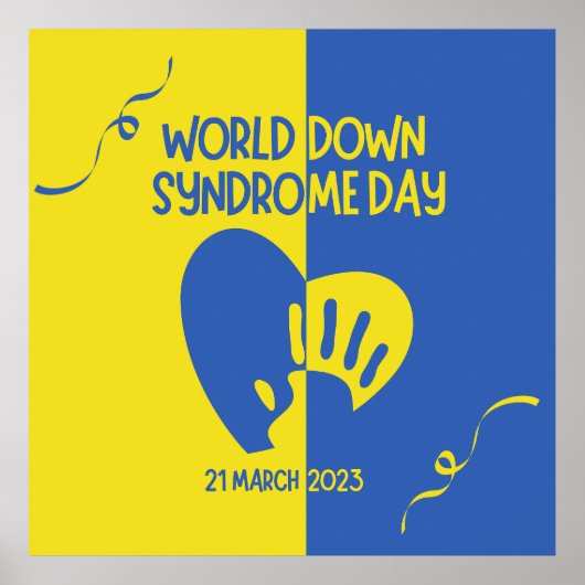 World Down Syndrome Day Poster (Voorkant)