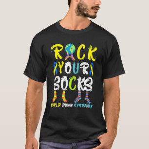 World Down Syndrome Day Rock Your Shoceness T-shirt