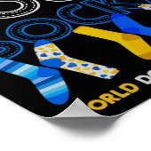 World Down Syndrome Day Rock Your Soceness Poster (Hoek)