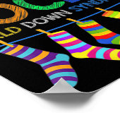 World Down Syndrome Day Rock Your Soceness Poster (Hoek)