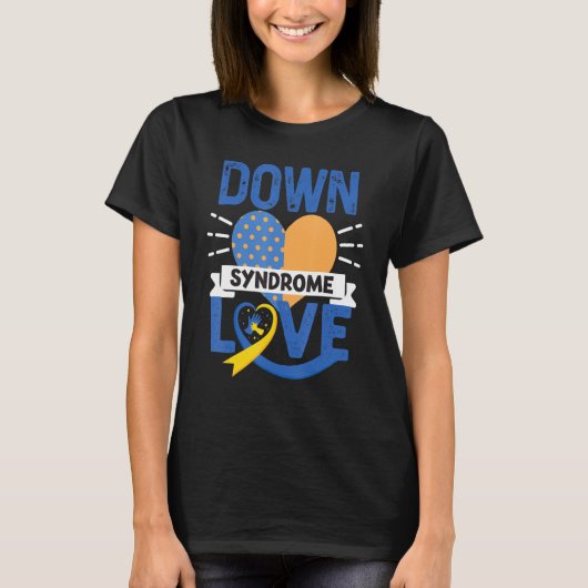 World Down Syndrome Day Rock Your Soceness T-shirt (Voorkant)
