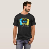 World Down Syndrome Day Rock Your Socket Kind Awar T-shirt (Voorkant volledig)