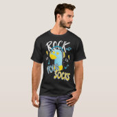 World Down Syndrome Day Rock Your Socket Kind Awar T-shirt (Voorkant volledig)