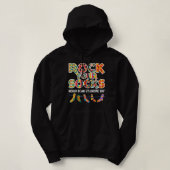 World Down Syndrome Day Rock Your Socks Awareness Hoodie (Design voorkant)