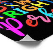 World Down Syndrome Day Rock Your Socks T21 waren Poster (Hoek)