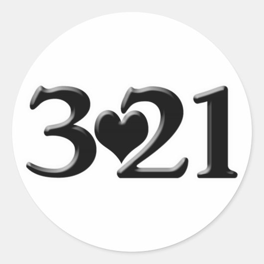 World Down Syndrome Day Ronde Sticker (Voorkant)