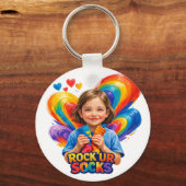 World Down Syndrome Day Sleutelhanger (Voorkant)