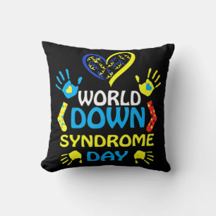 World Down Syndrome Day Support and Awareness 3.2 Kussen