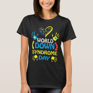World Down Syndrome Day Support and Awareness 3.2 T-shirt
