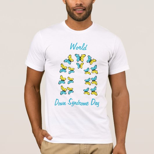World Down Syndrome Day T-shirt (Voorkant)