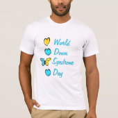 World Down Syndrome Day T-Shirt (Voorkant)