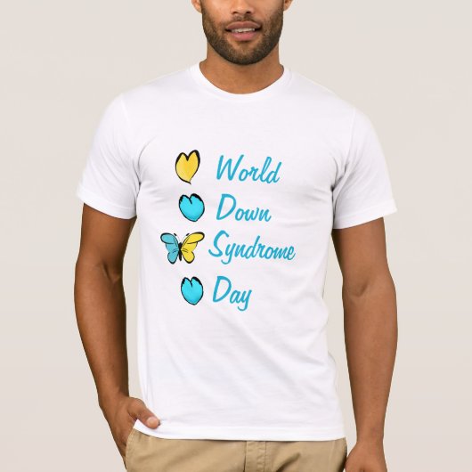 World Down Syndrome Day T-Shirt (Voorkant)