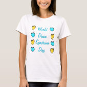 World Down Syndrome Day T-shirt (Voorkant)