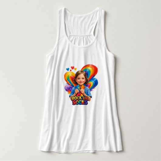 World Down Syndrome Day Tanktop (Design voorkant)