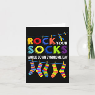 World Down Syndrome Day Uw Socket Awareness Kaart