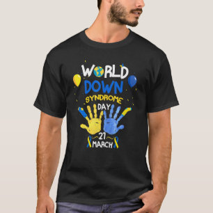 World Down Syndrome Wdsd 21 maart Dag T-shirt