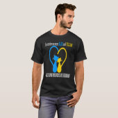World Down Syndroom Dag Bewustzijn, Lover Funny Ca T-shirt (Voorkant volledig)