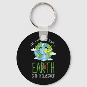 World Earth Day Planet Teachers 2021 Clroom Funny Sleutelhanger