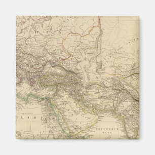 World Eastern Hemisphere Map Magneet