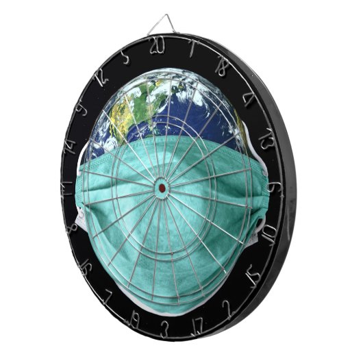 World Emergency Coronavirus Dartbord (Voorkant Rechts)