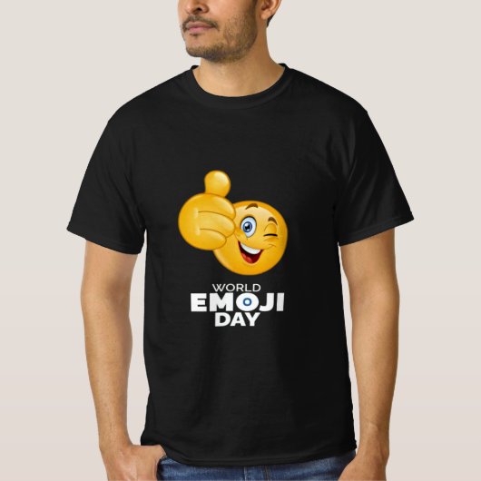 World Emoji Day lover tshirt (Voorkant)