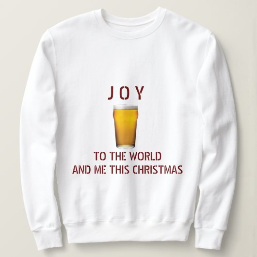 **WORLD EN MIJ* CHRISTMAS-HUMOR TRUI (Design voorkant)