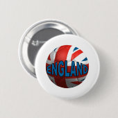 World England Ronde Button 5,7 Cm (Voorkant /achterkant)
