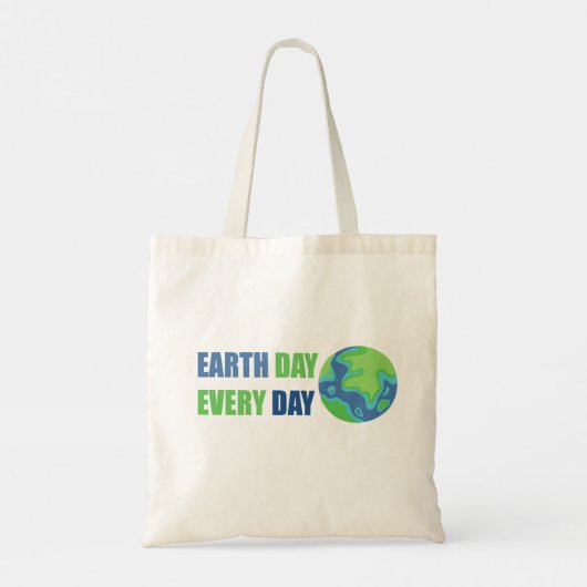 WORLD ENVIRONMENT DAY CANVAS TAS, TOTE BAG (Achterkant)