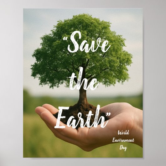 World Environment Day Poster (Voorkant)