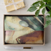 "World Expedition Chique: Kaarten & Reizen" Tissuepapier (Geschenk)