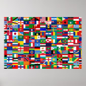 World Flags Poster (Voorkant)